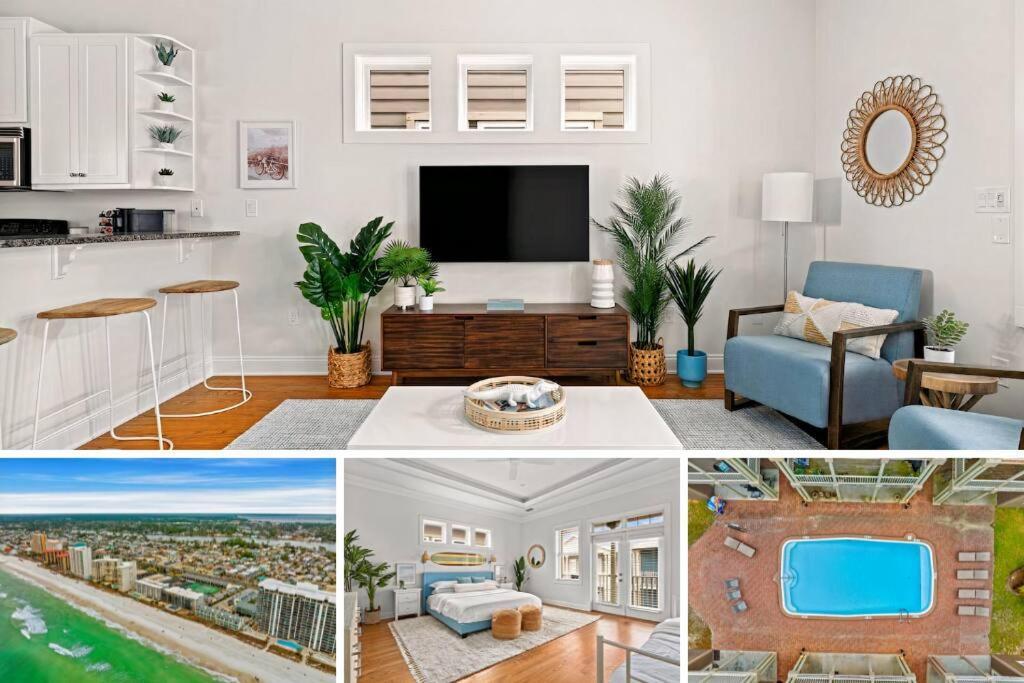 Crescent Moon Palace - A Luxury Home With Pool, Parking, Just Steps To The Beach Panama City Beach Kültér fotó